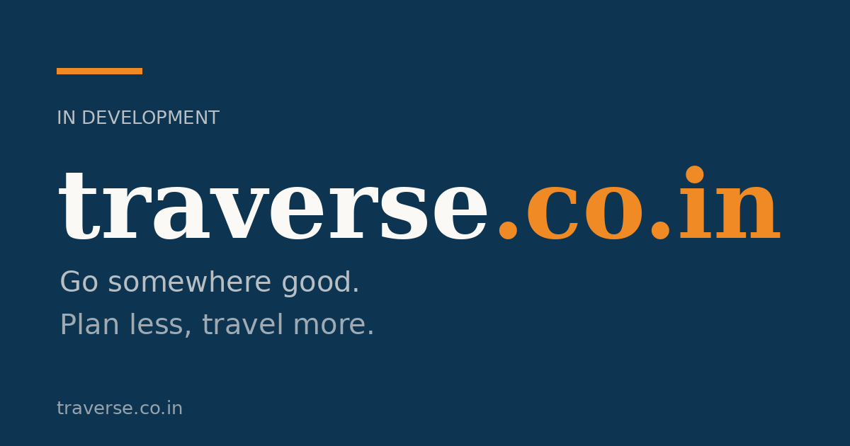 Link preview image for traverse.co.in